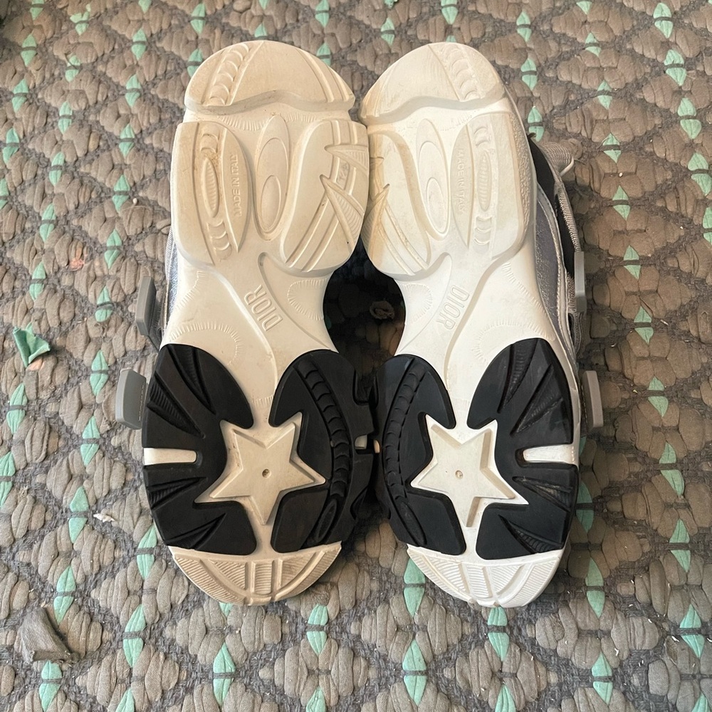 Dior Women's Gray Sneakers size 10.5 - Picture 7 of 8